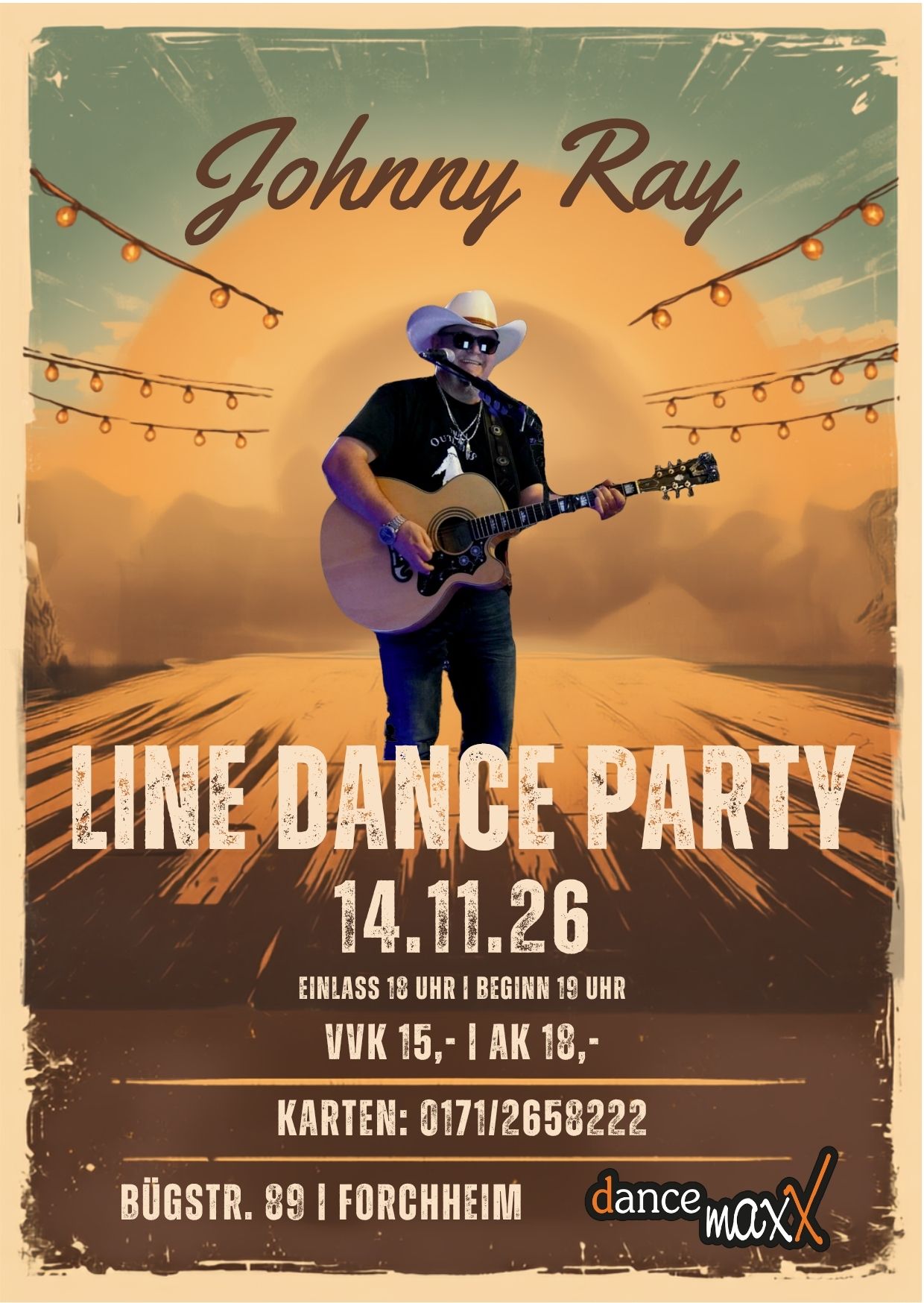 Line Dance Party mit Johnny Ray